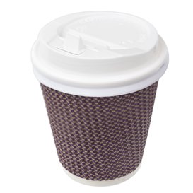 Lid with Hole for Paper Cup White Ø7,3cm (1.000 Units) Lid with Hole for Paper Cup White Ø7,3cm (1.000 Units)