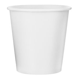 Paper Cup White 4Oz/120ml Ø6,2cm (50 Units)