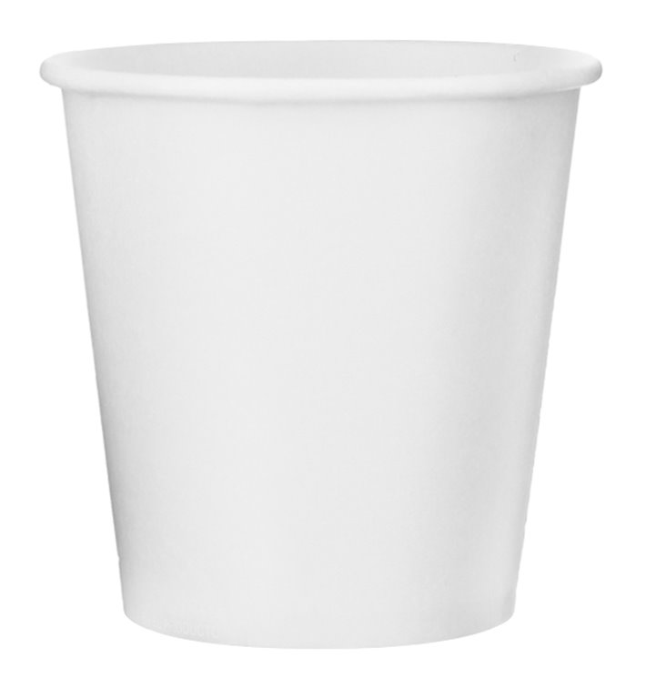 Paper Cup White 4Oz/120ml Ø6,2cm (50 Units)