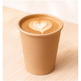 Paper Cup Kraft-Kraft 7Oz/210ml Ø7cm (1.000 Units)