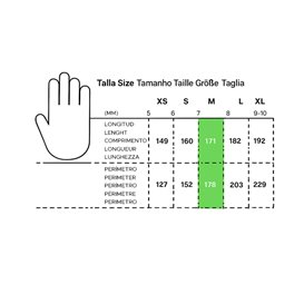 Latex Gloves White Size M AQL 1.5 (1000 Units)