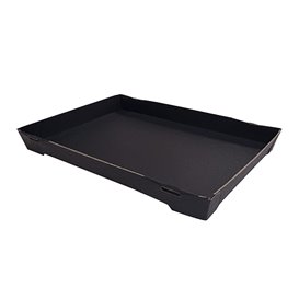 Black Cardboard Sushi Container 26x19cm (600 Units)