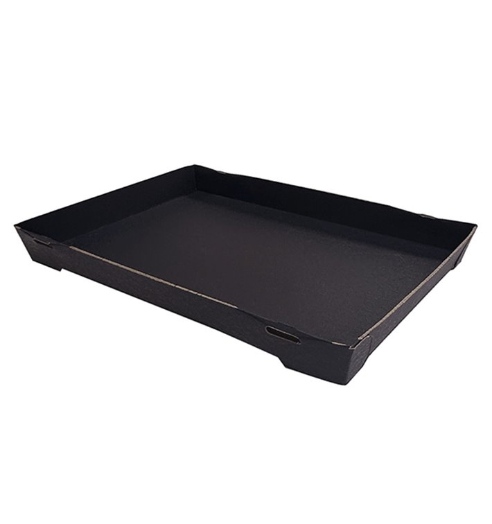Black Cardboard Sushi Container 26x19cm (600 Units)