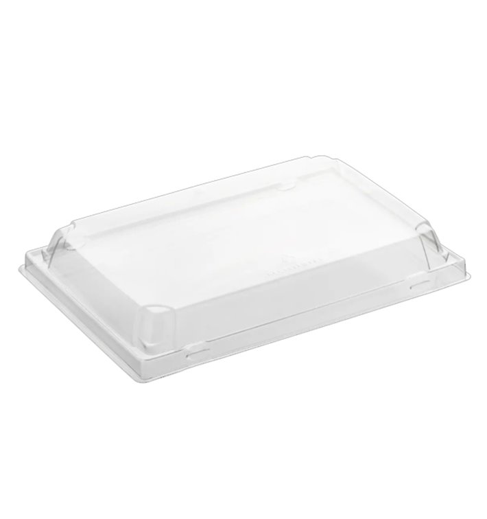 Lid for rPET Sushi Container 23,5x16cm (12 Units)