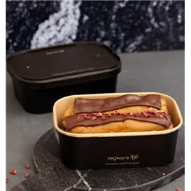 Container lid Cardboard Rectangular 17,3x12,1cm (25 Units)