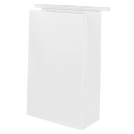 SOS Kraft Bag with Closure 15+7x23cm (1000 Uds)