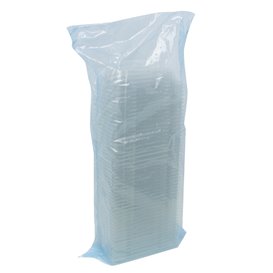 Plastic Lid for Sushi Container rPET 12x6,2cm (600 Units)