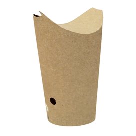 Paper Container Kraft Effect Anti-Grease 14Oz/420ml (50 Units)