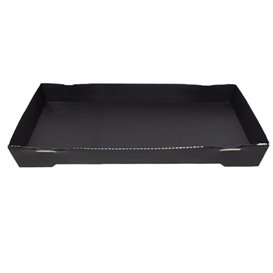 Black Cardboard Sushi Container 23,5x16cm (200 Units)