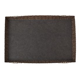 ''Waves'' Cardboard Sushi Container 23,5x16cm (200 Units)