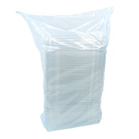 Plastic Lid for Sushi Container rPET 18,5x12,5cm (400 Units)