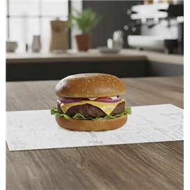 Paper Food Wrap Grease-Proof "Times" 30x20cm (4000 Units)