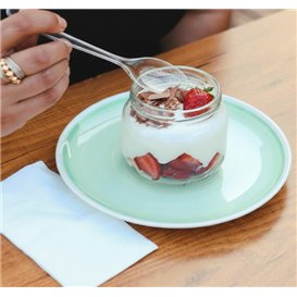 Reusable Spoon in PS Transparent 18cm (480 Units)