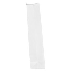 SOS Bag with Tin Tie and Window White 9+6x26cm (50 Uds)