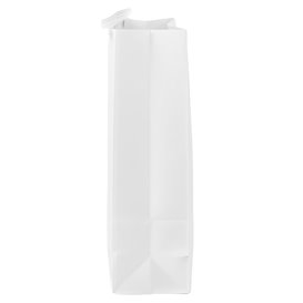 SOS Bag with Tin Tie and Window White 15+7x23cm (1000 Uds)