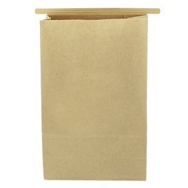 SOS Kraft Bag with Closure 15+7x23cm (1000 Uds)