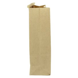 SOS Kraft Bag with Closure 15+7x23cm (1000 Uds)