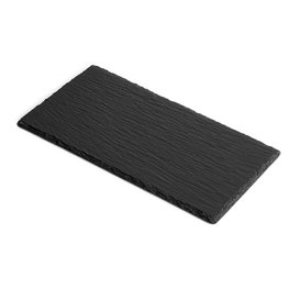 Plastic Tasting Platter Synthetic Slate PS 30x15,8cm (10 Units)
