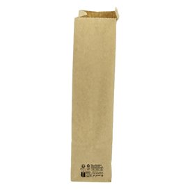 SOS Kraft Bag with Closure 12+6x23,5cm (1000 Uds)