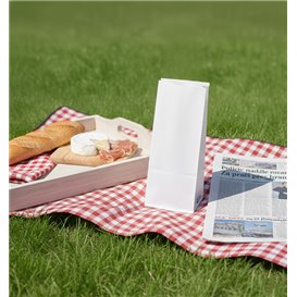 SOS White Bag with Closure 9+6x26cm (50 Uds)