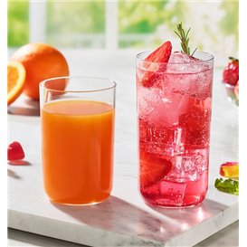 Reusable Durable Glass Tritan Clear 270ml (6 Units)