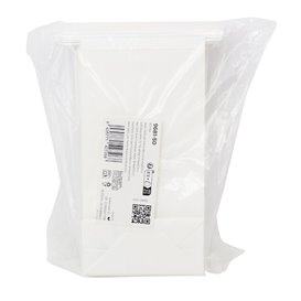 SOS White Bag with Closure 12+6x23,5cm (50 Uds)