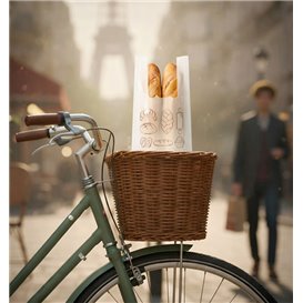 Bread T-shirt Bag Home Compost “Bakery” 30x60cm 14µm (100 Units)