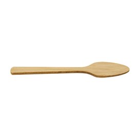 Appetizer Spoons for Catering Bamboo 9 cm (100 Units)