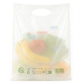 Die-Cut Handle Plastic Bags Home Compost “Classic” 20x33cm 17µm (3000 Units)