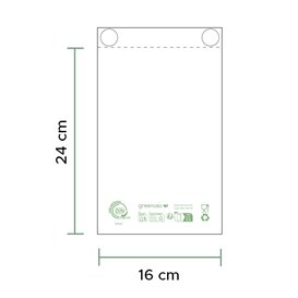 Market Bag Block Home Compost “Classic” 16x24cm 12µm (3.000 Units)