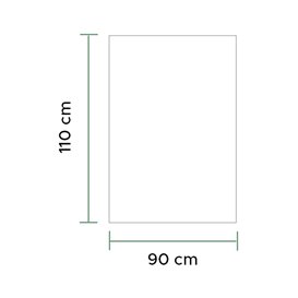 Roll of "Classic" 100% Bio-Compostable Bags 90x110cm 22,5µ (10 Units)