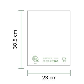 Plastic Bag Home Compost “Classic” 23x30,5cm 12µm (100 Units)