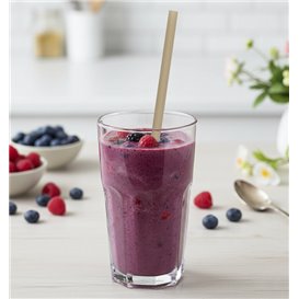 Sugarcane Straw Eco Straight Ø8mm 23 cm (100 Units)