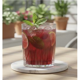 Reusable Durable Glass “Torino” in SAN 400ml (6 Unit)
