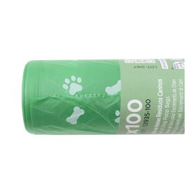 Roll of Bags for Dog Waste 100% Biodegradable 18x26cm (5000 Units)