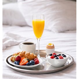 Flute Glass Low Foot "Glam" Tritan 110 ml (1 Units)