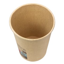 Paper Cup Kraft-Kraft 9Oz/280ml  (1.000 Units)