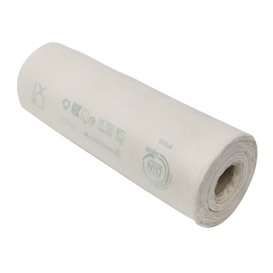 Roll of Plastic Bags Home Compost “Classic” 25x37cm 12µm (500 Units)