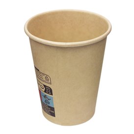 Paper Cup Kraft-Kraft 7Oz/210ml Ø7,0cm (1.000 Units)