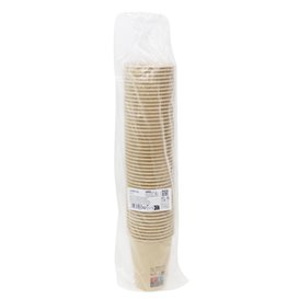 Paper Cup Kraft-Kraft 12Oz/360ml Ø9,0cm (1.000 Units)