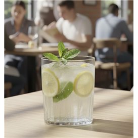 Reusable Durable Glass “Torino” in SAN 400ml (6 Unit)