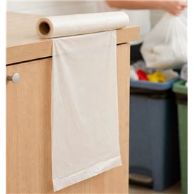 Roll of "Classic" 100% Bio-Compostable Bags 90x110cm 22,5µ (300 Units)