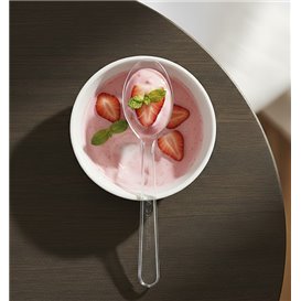 Small spoon Plastic Appetizer Clear 100 mm (1000 Units)