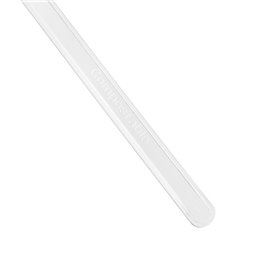 Plastic CPLA Appetizer Mini fork Transparent 100 mm (50 Units)