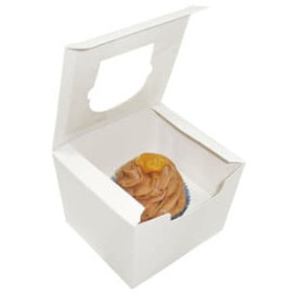 Paper Cupcake Box 1 Slot 11x10x7,5cm (200 Units)