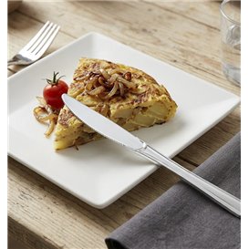 Knife de Plastic PS Metallic 200 mm (50 Units)