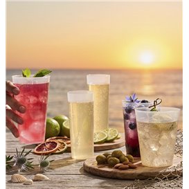 Reusable Transparent PP Plastic Cup 300ml (50 Units)
