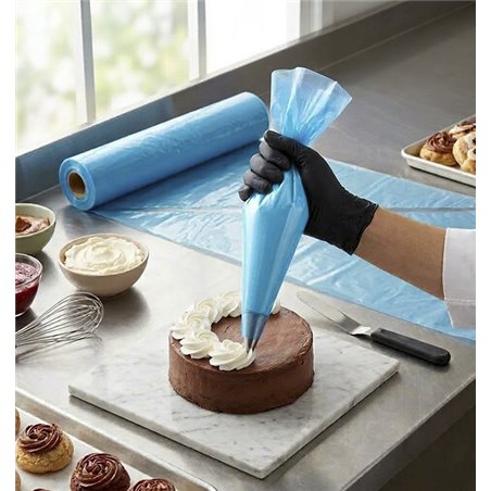 Disposable pastry bag on a roll