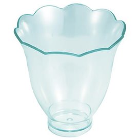 Plastic Tasting Cup PS "Pétalo" Water Green 6,2cm 70ml 