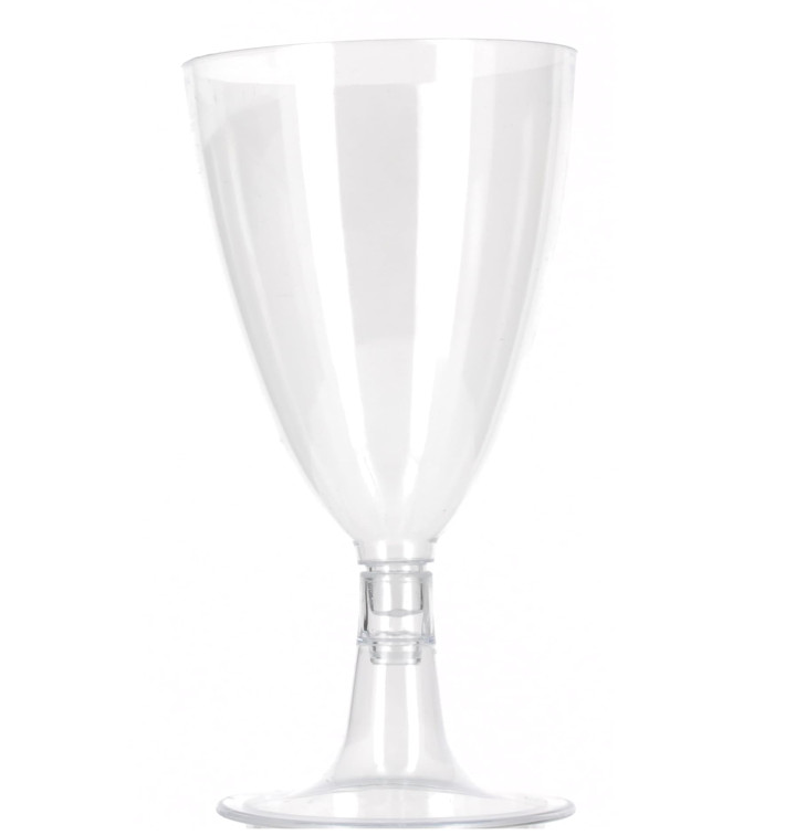 Plastic Glass Water or Wine Removable Stem 140ml Plastic Glass Water or Wine Removable Stem 140ml